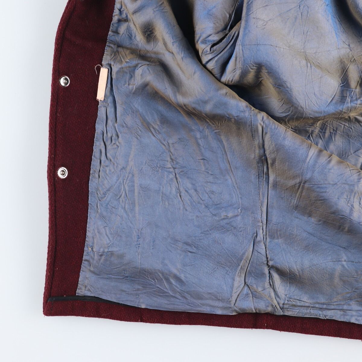 古着 60~70年代 Admiral Sportswear 襟付き ウールスタジャン アワード 
