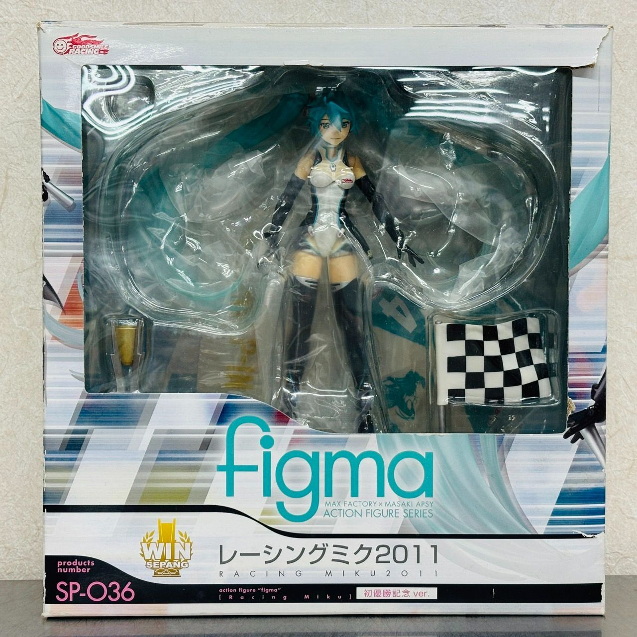 初音ミク レーシングミク figma 2011 figma レーシングミク 2011初優勝記念 ver.