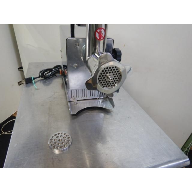 生殖能力 2015年製 ミナトワークス PMM-550ST ミート チョッパー 100V 550W W220D520H420mm 17kg プレート5mm 8mm ミンサー ミンチ ポテンシャル