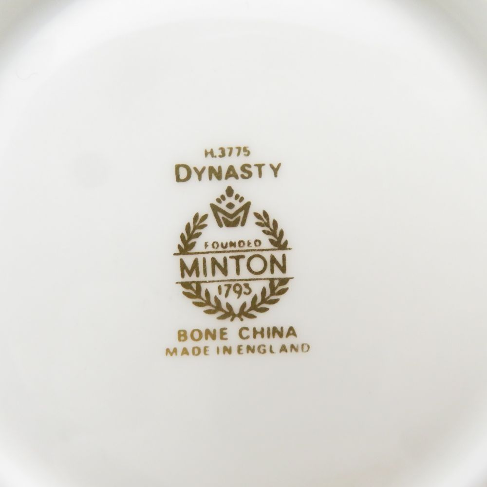 未使用 MINTON ミントン ダイナスティ ティーカップ＆ソーサー