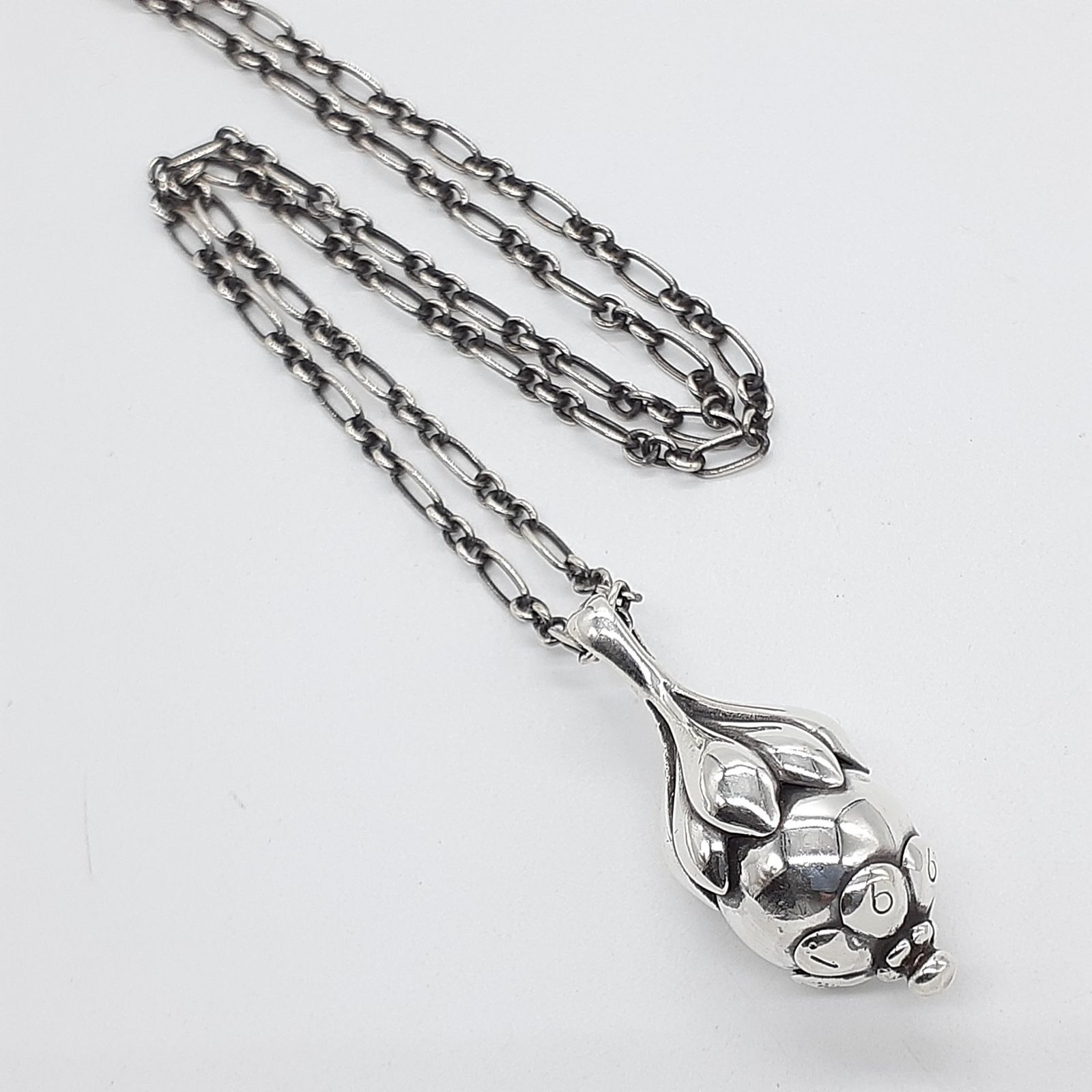 GEORG JENSEN ジョージジェンセン ネックレス 1991 イヤーペンダント