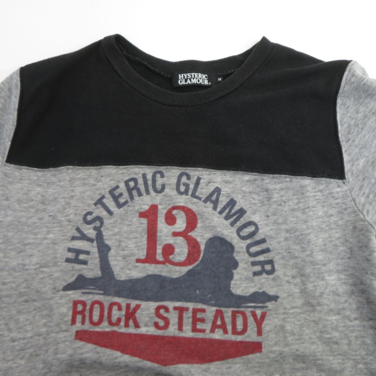 ヒステリックグラマー ラグラン 七分袖　即完売　L HYSTERIC GLAMOUR ヒステリックグラマー ラグラン 七分袖Tシャツ