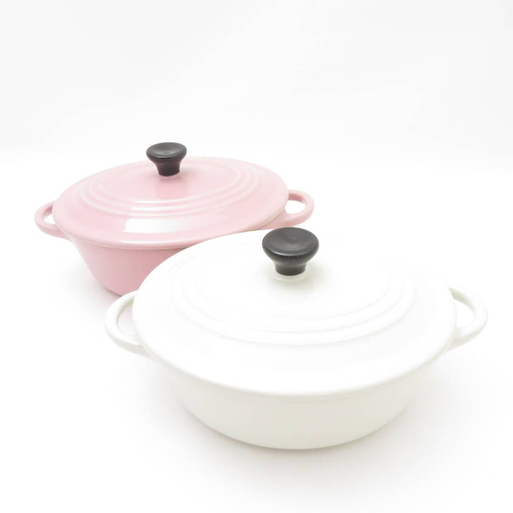 未使用 Le Creuset ルクルーゼ ミニオーバルココット 2点 セット
