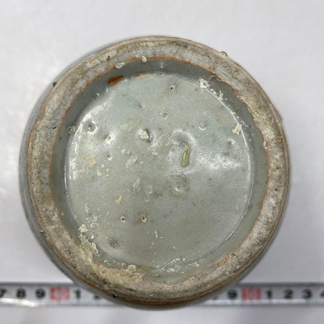 中国明時代　古染付　小壺　トヒチ　直径12㎝　東山5-1130④ 中国明時代 古染付 小壺 トヒチ 直径12㎝ 東山5-1130④ - メルカリ