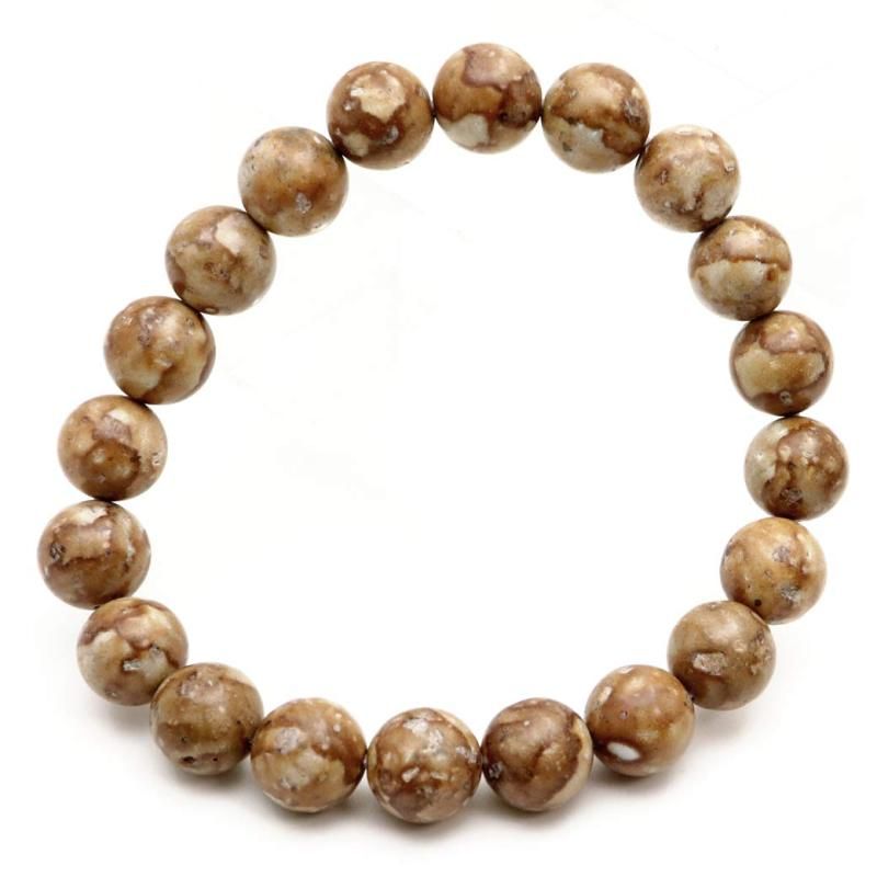GOLD STONE 姫川薬石 ブレスレット 10mm 新潟県 糸魚川産 日本の銘石 証明書付き 内径 約17cm