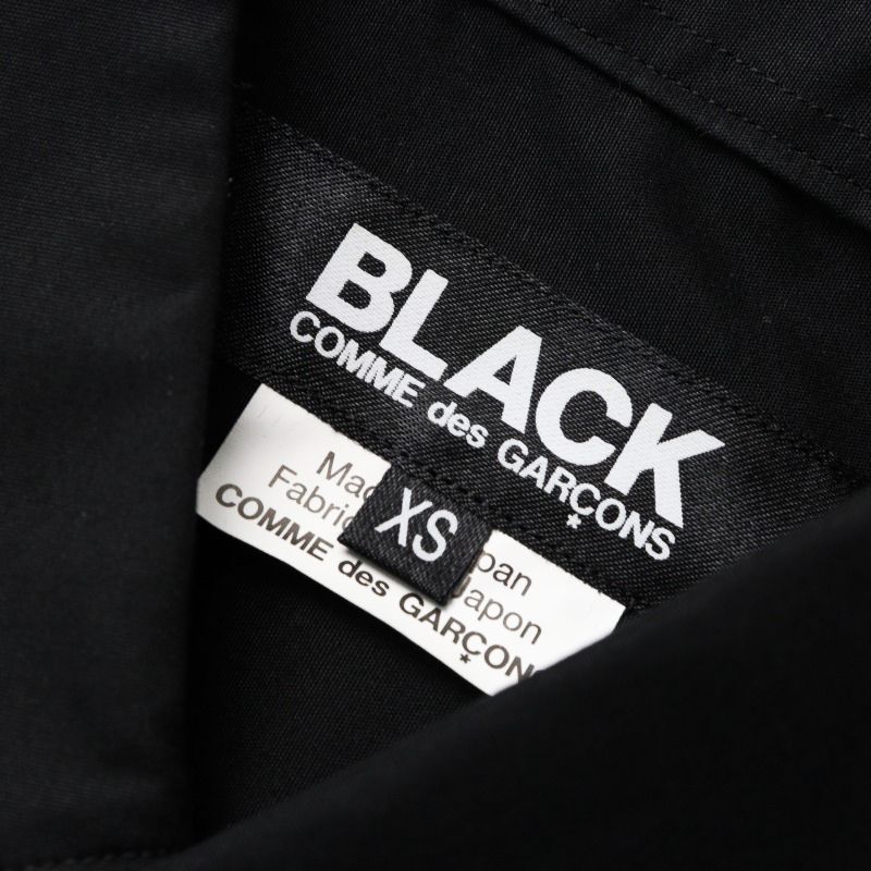 COMME des GARCONS - 【美品】  COMME des GARCONS / コムデギャルソン | AD2019 2020SS | ポリエステル バック 変形 ブラウス | XS | ブラック | レディース COMME des GARCONS - COMME des GARCONS / コムデギャルソン