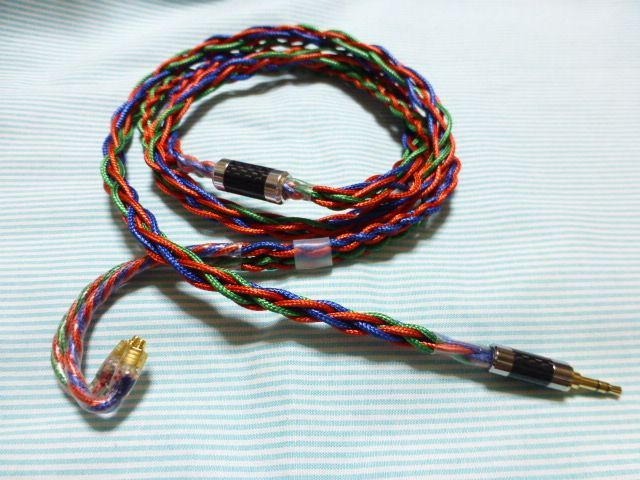IEMケーブル ST-Zero(3) 2Pin/4.4mm5極/紫 IEMケーブル ST-Zero(3) MMCX/