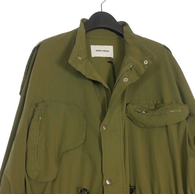 ヘンリックヴィブスコブ Henrik Vibskov 23SS FIELD JACKET ミリタリー