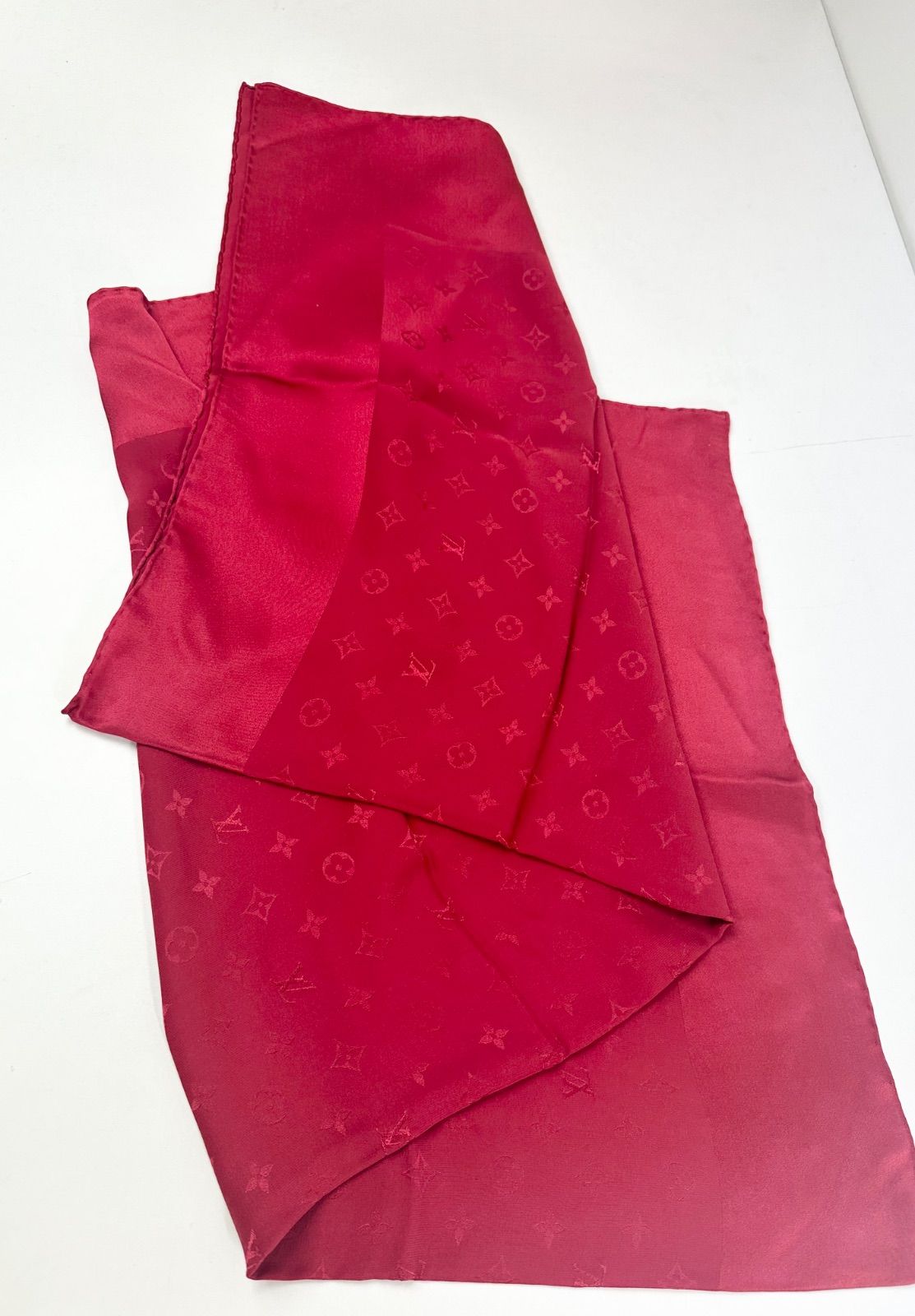 ルイヴィトンスカーフ美品 美品】LOUIS VUITTON ルイヴィトン