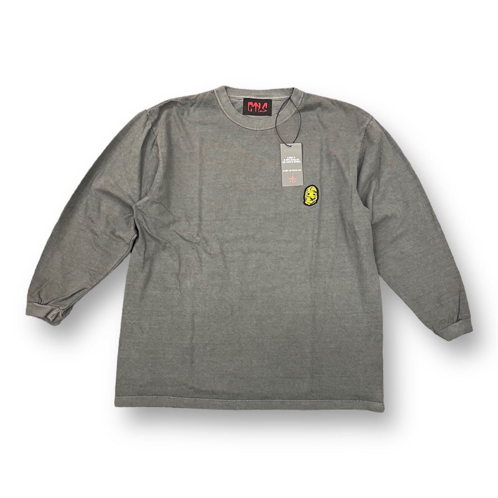 定価24200円 新品 CVTVLIST 23SS PEPER FAB BASIC LONGSLEEVE ワッペン カットソー Tシャツ ...
