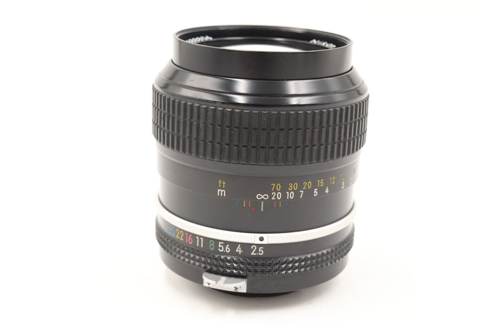 良上品☆ニコン Nikon New Nikkor 105mm F2.5 MF Lens 大口径 単