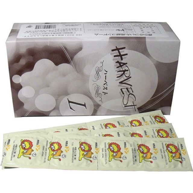 種類4 業務用コンドーム ハーベスト Ｌサイズ 内気なドン 入 ストロベリーの香り中西ゴム 1グロス避妊具 薄い 厚い コンドーム condom 業務 プラチナショップ プラチナSHOP