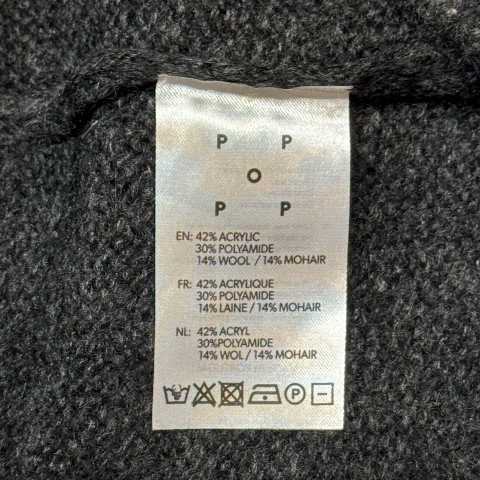 参考上代27500円 未使用品 POP TRADING COMPANY 24AW POP KNITTED