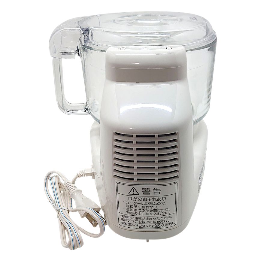 パナソニック　フードプロセッサー　MK-K48P-W Amazon.com: Panasonic Food processor white MK-K48P-W: Full