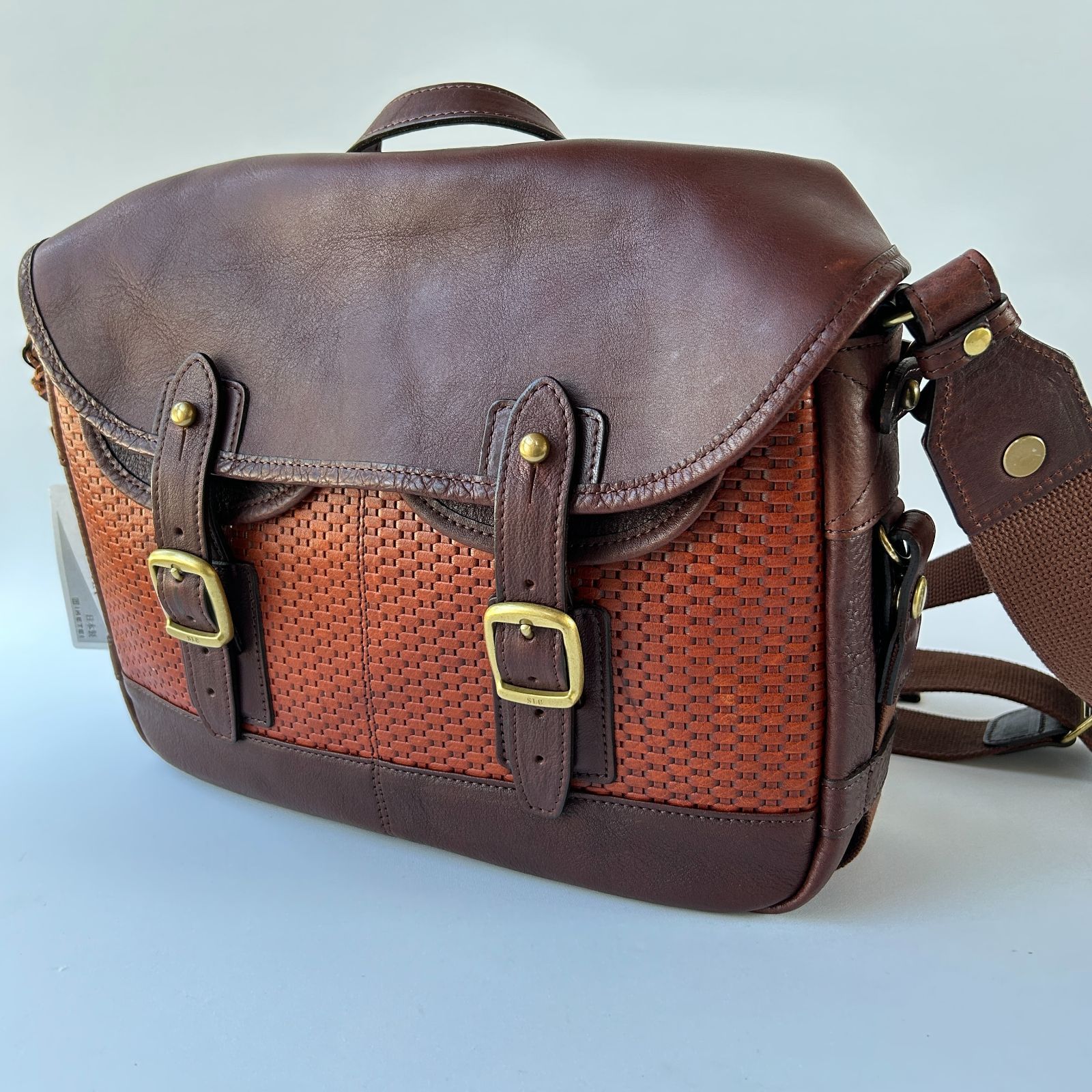 SILVER LAKE CLUB ショルダーバッグ A4 ビク タグ付（極美品） SILVER LAKE CLUB ショルダーバッグ A4 ビク タグ付（極美品）(SILVER