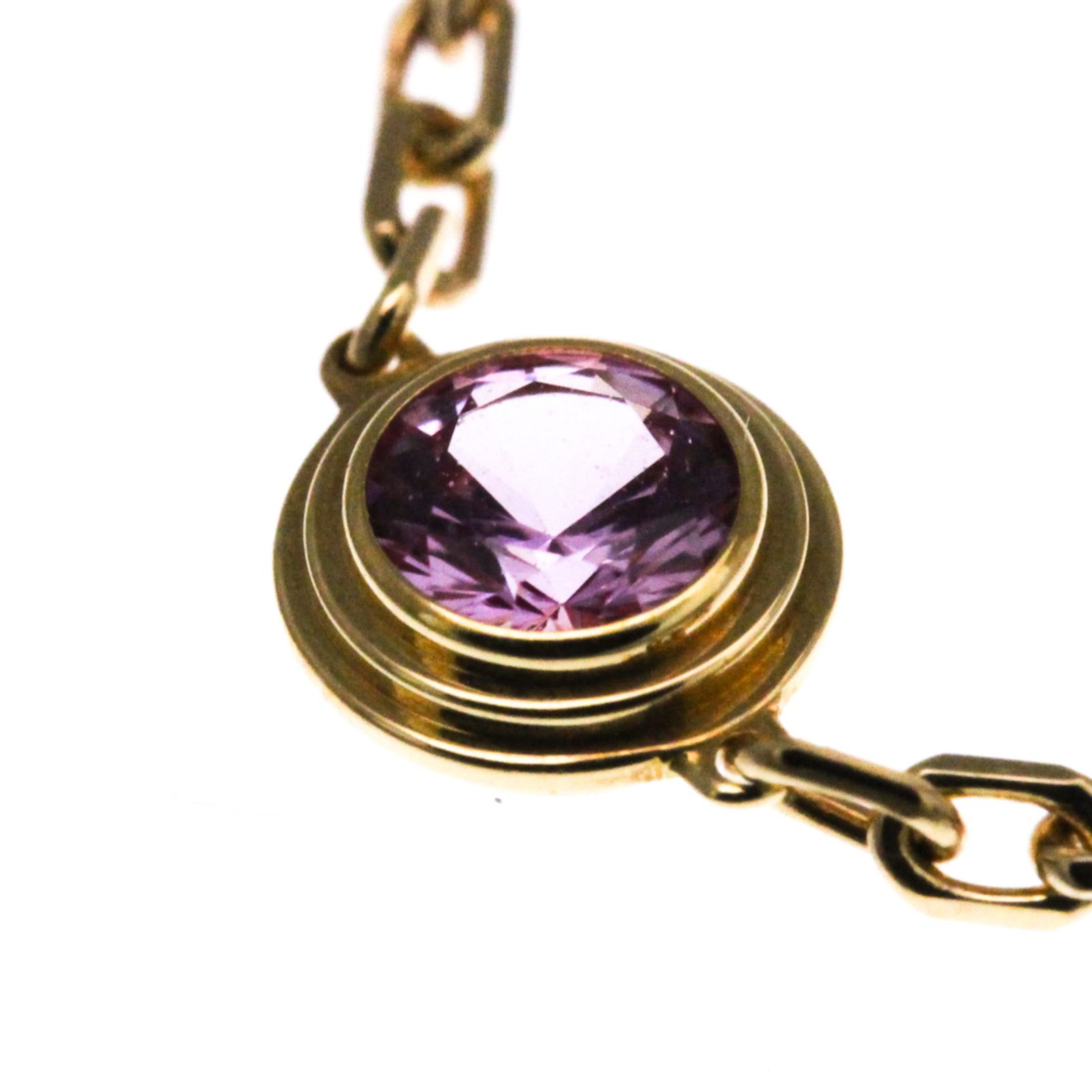 Cartier ダムール ブレスレット ピンクサファイア K18 YG カルティエ(Cartier) ダムール ピンクサファイア ブレスレット