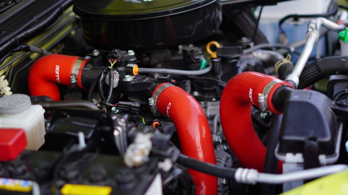 シリコンインテークホース 3本セット ジムニー JB64