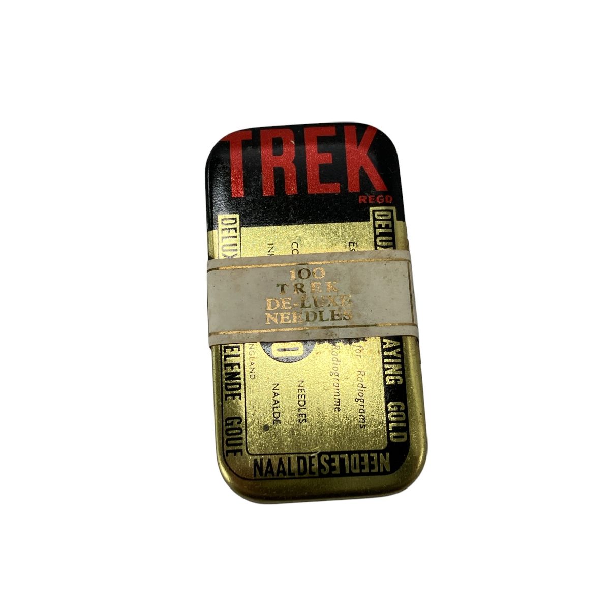 蓄音機SP専用TREK 針缶２点/金色針100本入り 蓄音機SP専用TREK 針缶2点/金色針100本入り 蓄音機SP専用