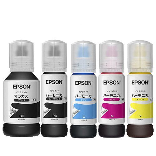EPSON インクボトル MKA/HNA 5本セット 純正