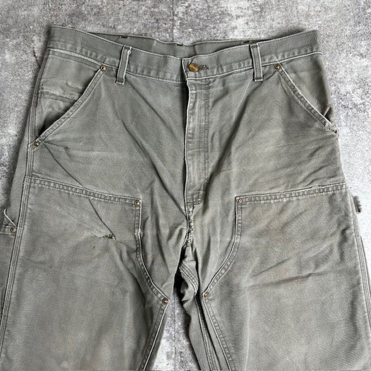 carhartt カーハート ダック地 コットン ダブルニー ワークパンツ 