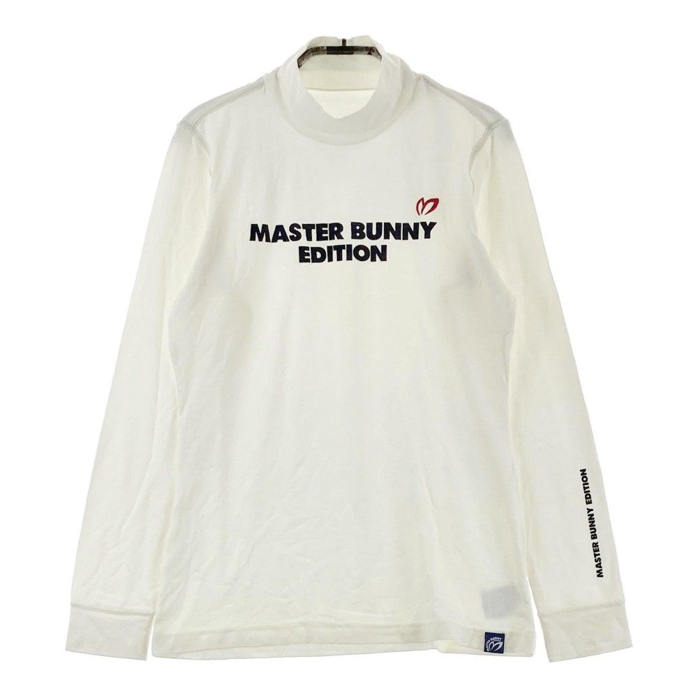 サイズ：1 MASTER BUNNY EDITION マスターバニーエディション ハイネック 長袖Tシャツ ホワイト系 [240101352444]#  ゴルフウェア レディース ストスト - メルカリ