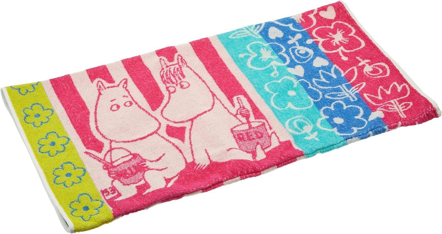 丸眞 枕カバー MOOMIN リトルミイ 大人用 リトルミイのおえかき パイル地