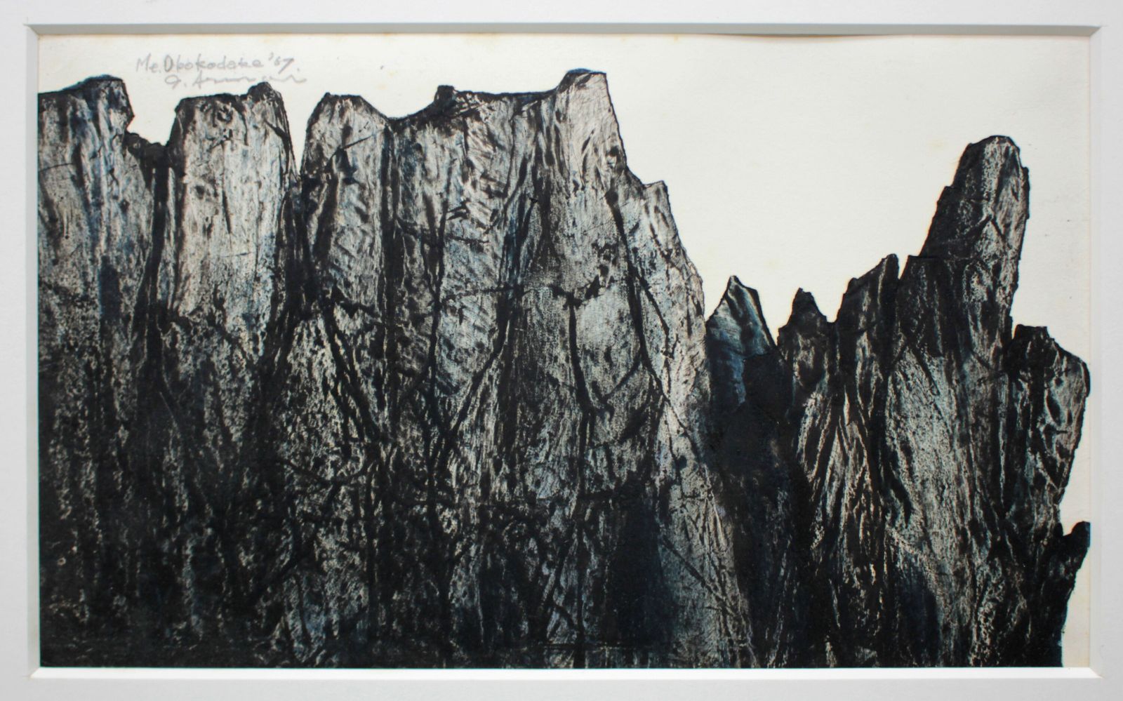 一原有徳 「雄鉾岳」 モノタイプ 絵画 一原有徳 「雄鉾岳」 モノタイプ 絵画 - メルカリ