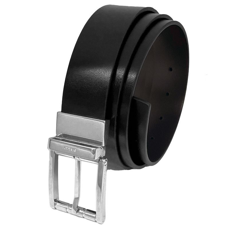 BALLY バリー 新品 アウトレット ASTORY 35/U901P 110 ブラック×ブラウン レザー リバーシブル メンズ ベルト ブランド