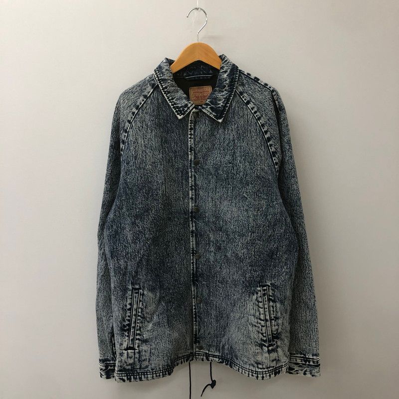 Levi s リーバイス × PATTA パタ 別注 コラボ 15AW DENIM COACH JACKET PC9-211860001 デニム コーチジャケット ライトアウター ブルゾン 142-250501-kk-11-tei