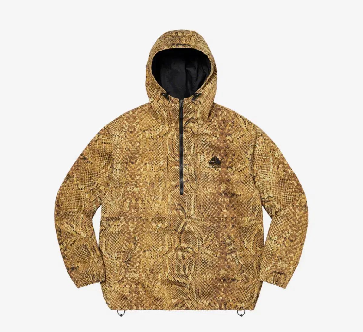 （ XL ） Supreme(シュプリーム) x Nike(ナイキ） ACG デニム プルオーバー ゴールド ヘビ スキン 22FW
