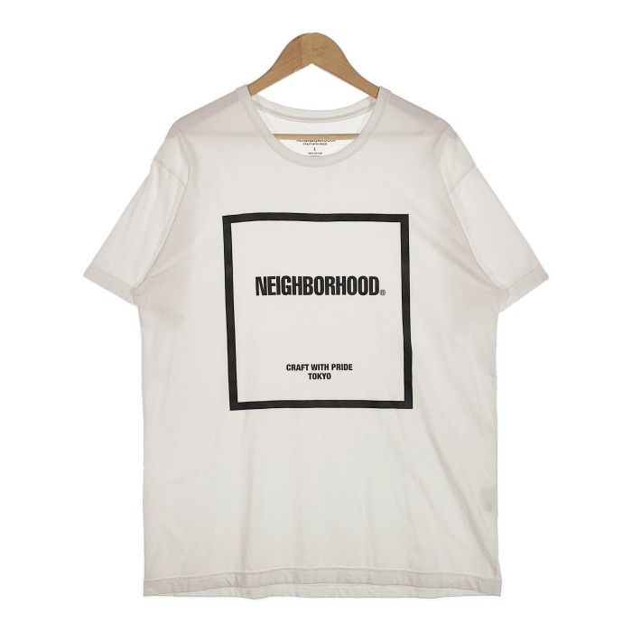 NEIGHBORHOOD ネイバーフッド C-TEE プリントTシャツ ホワイト Size L