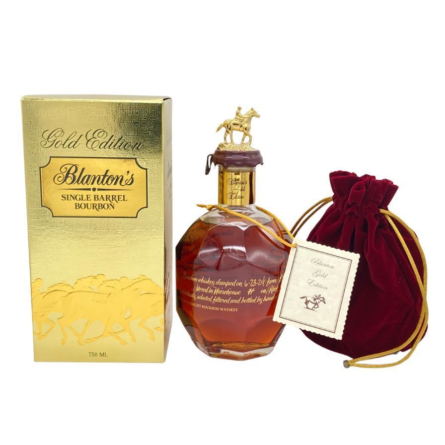ブラントン ゴールド 2024 バーボン 750ml 未開栓 - メルカリ