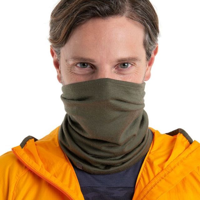 アイスブレーカー メンズ マフラー ストール スカーフ Merino Flexi Chute Neck Gaiter Jet Heather
