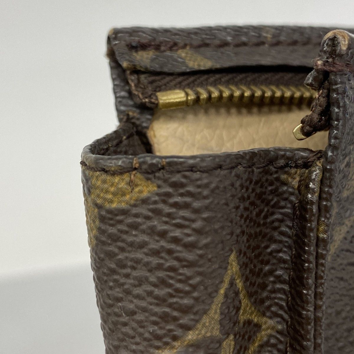 5mb2110-h ルイヴィトン ポーチ モノグラム ポッシュトワレット26 M47542 ブラウン レディース DECORATOM_COM_BR