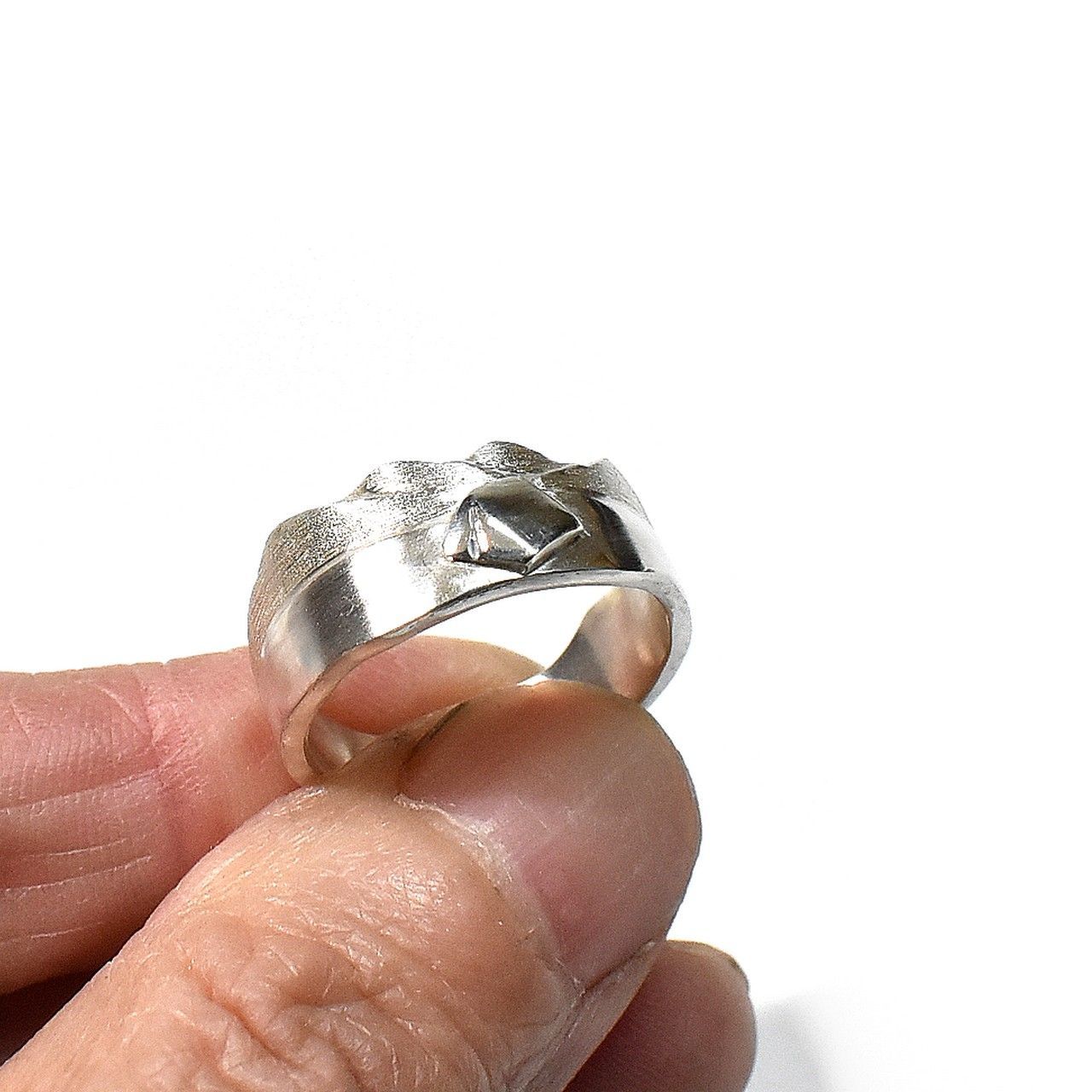 Navajo Jennifer Curtis ターコイズ リング 18号 Navajo Jennifer