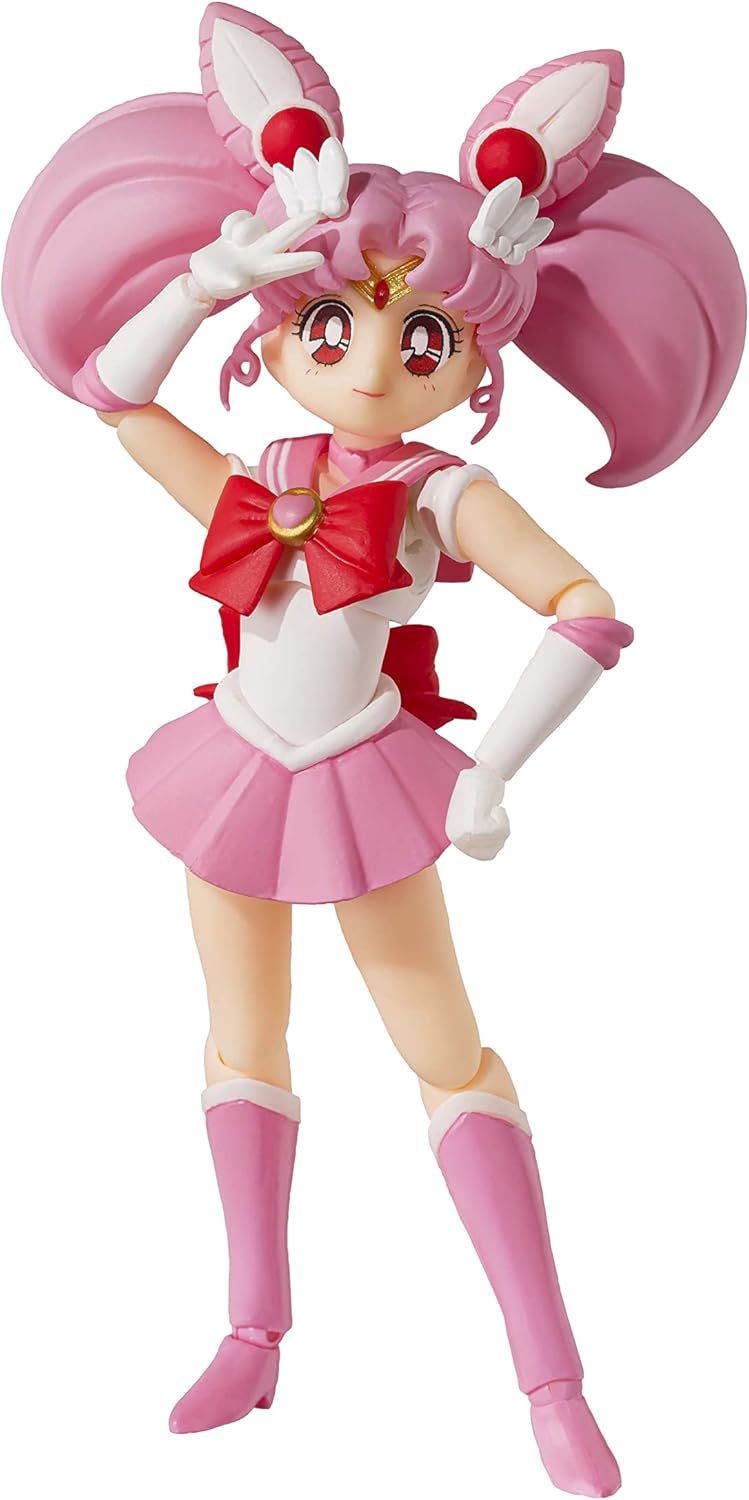 S.H.フィギュアーツ 美少女戦士セーラームーン セーラーちびムーン -Animation Color Edition- 約140mm ABSu0026PVC製 塗装済み可動フィギュア BAS62983