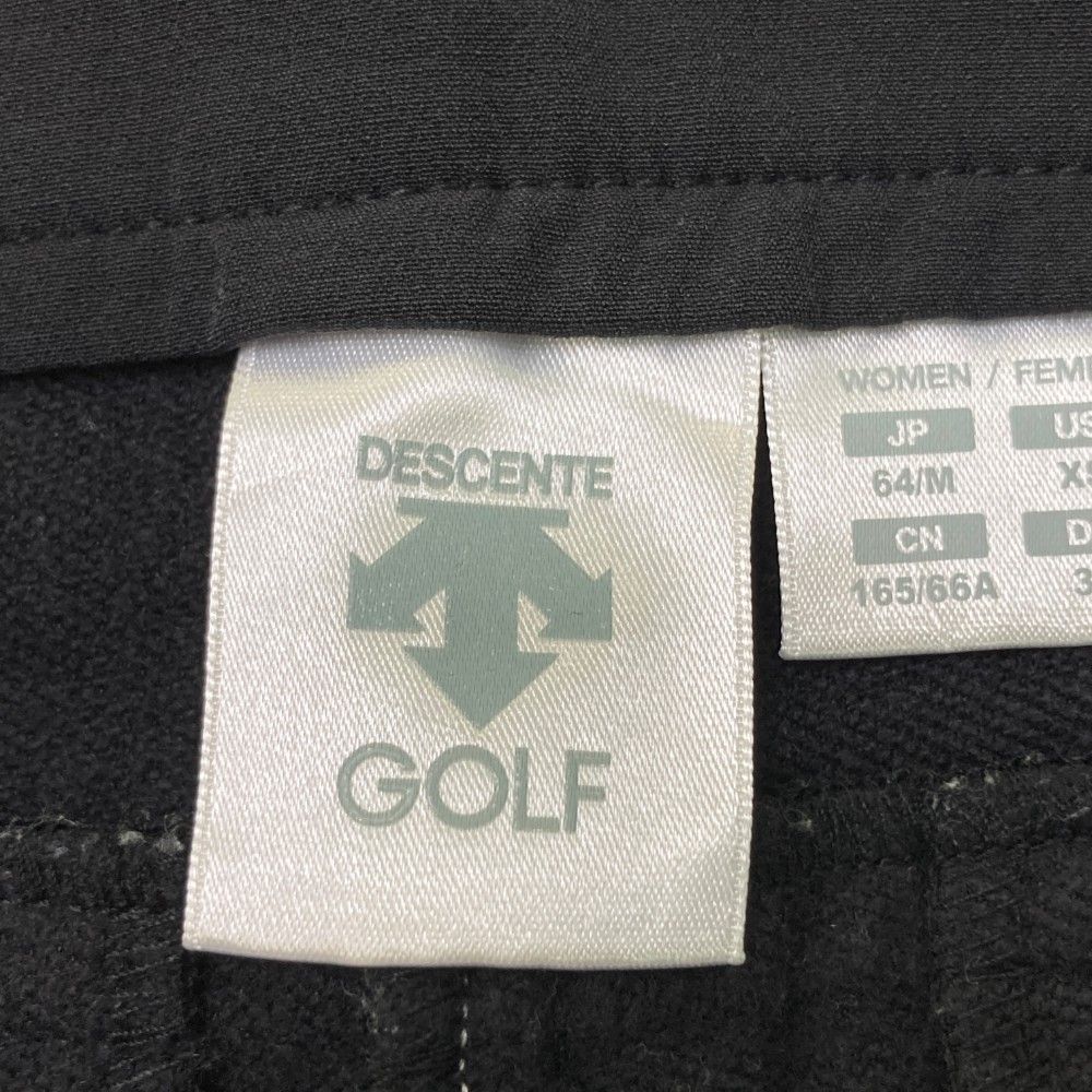 サイズ：M DESCENTE GOLF デサントゴルフ  ストレッチスカート  ブラック系 [240101228113]# ゴルフウェア レディース ストスト