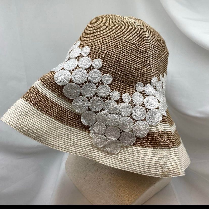 アシーナ ニューヨーク Athena Newyork 麦わら バケットハット - メルカリ