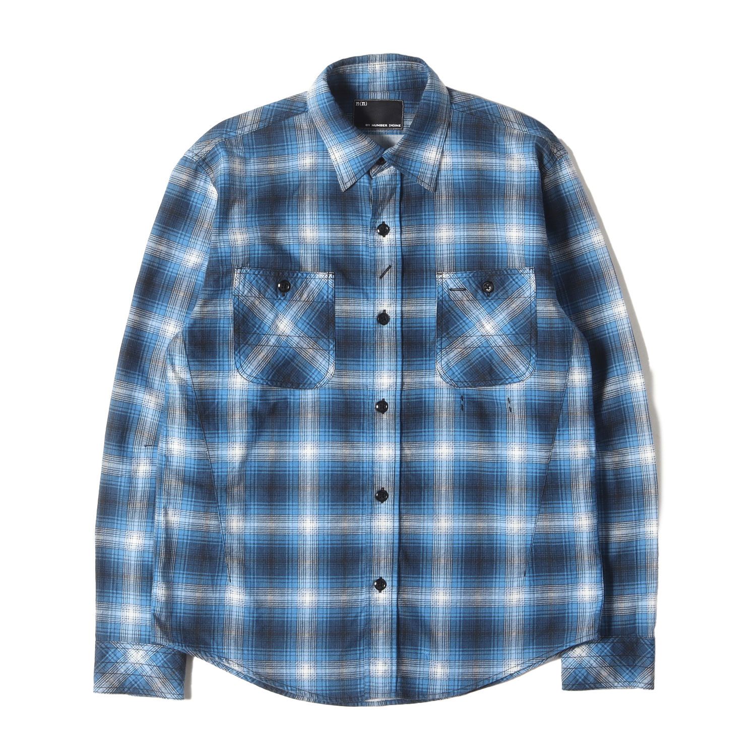 NUMBER (N)INE ナンバーナイン シャツ サイズ:3 プリント オンブレ