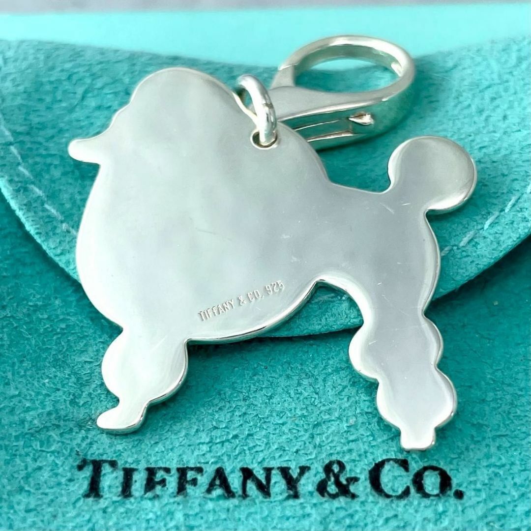 ティファニー 希少 トイプードル ドッグ キーホルダー 925 Be1fe