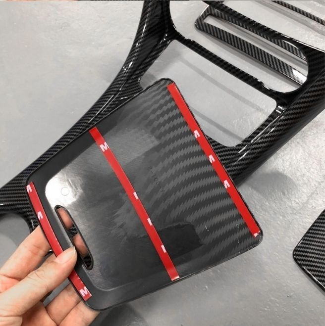 メルセデス ベンツ X156 GLA CLA C117 X117 2013-2019 コンソールカップホルダー パネルカバー ABS 2色選択可 FFCRYSTALESIA_COM