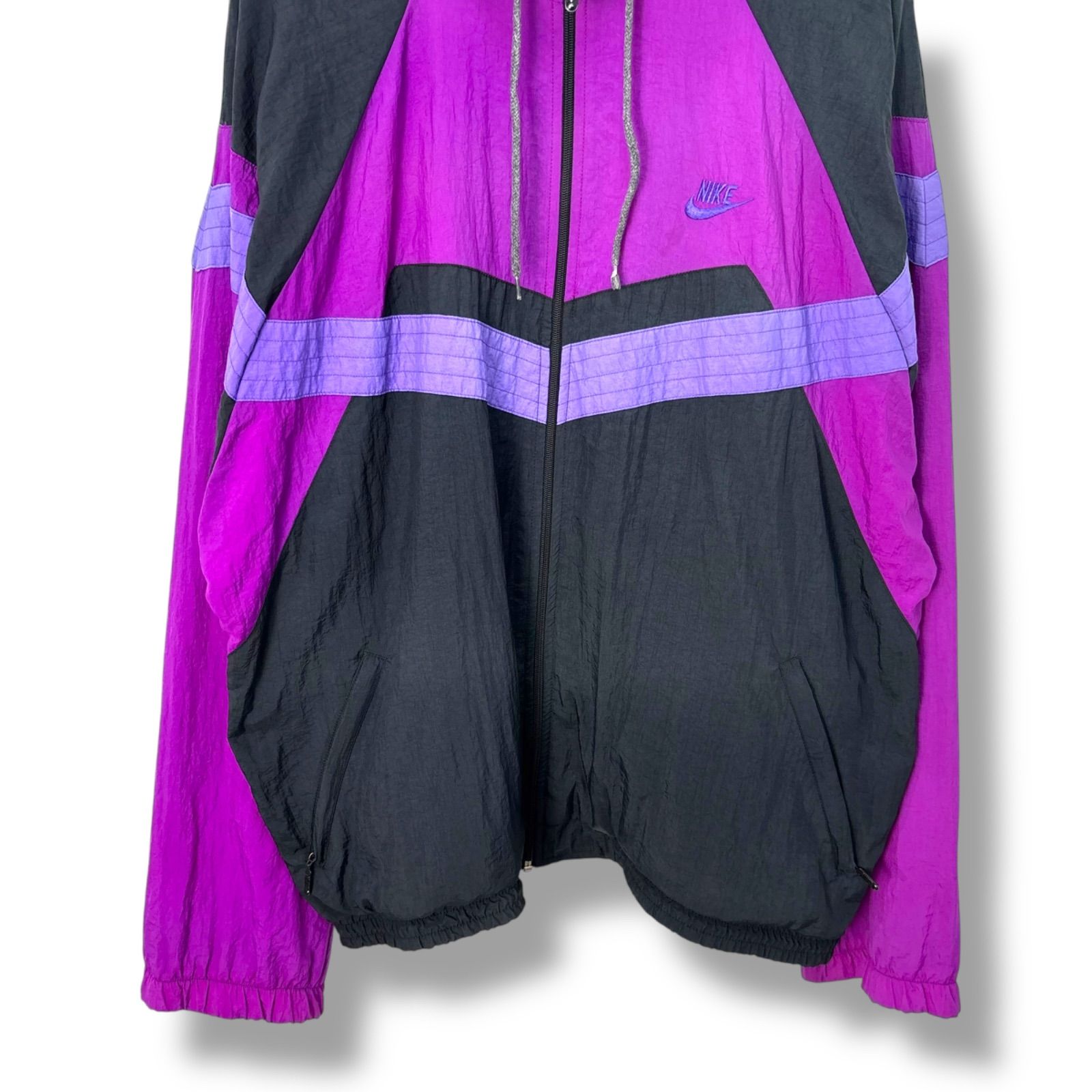 90s Euro NIKE Nylon Track Jacket 【XL】 90年代 ナイキ ユーロ 90s Euro NIKE Nylon Track Jacket 【XL】 90年代 ナイキ ユーロ
