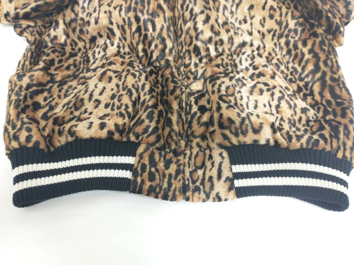 タグ付 THEE HYSTERIC XXX Sports Jacket レオパード サイズXL