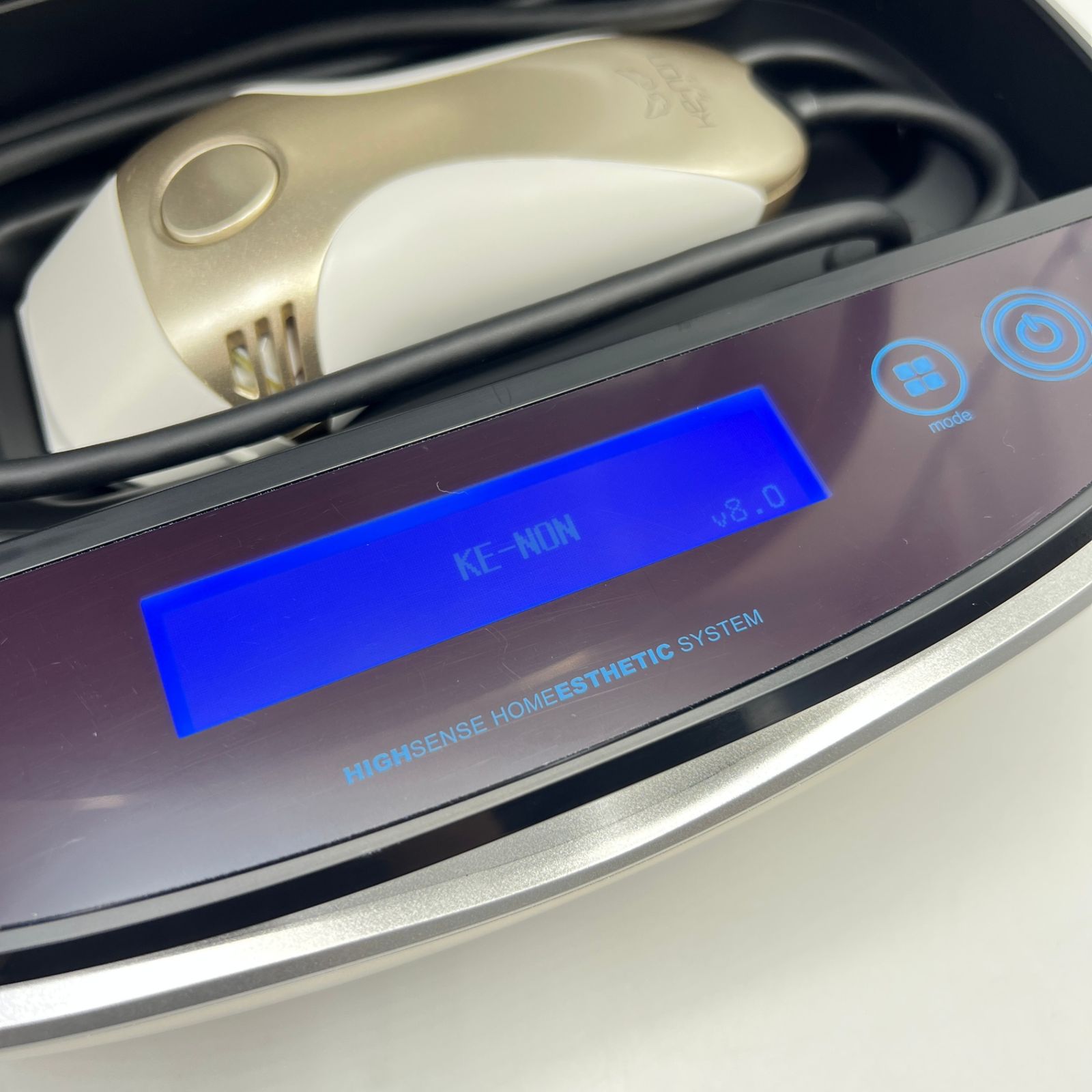 家庭用脱毛器 ケノン Ver 8.0 【カートリッジ3種類】 眉毛脱毛器付き