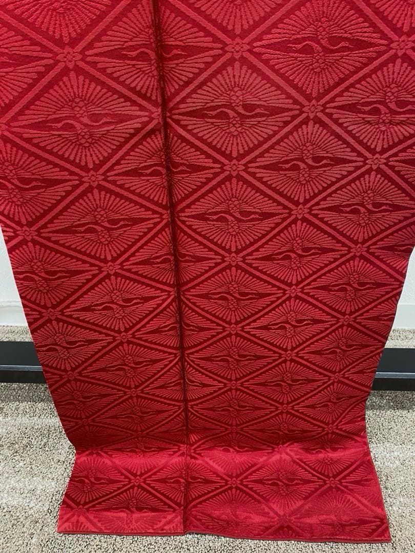 振袖 豪華 大輪 金駒 金彩 刺繍 紋意匠 身丈166cm 撥水加工済 振袖