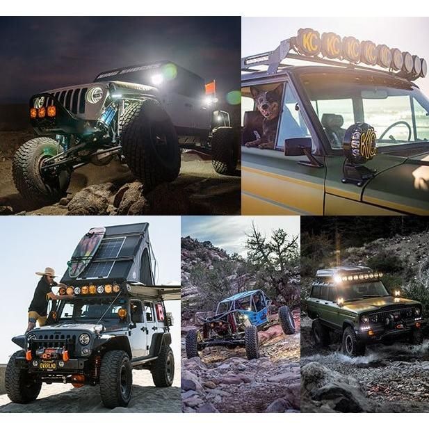 KC HiLiTES 20インチ ライトバーシステム 20 Pro6 Gravity LED - 3-Light- Light Bar System - 60W Combo Beam 91318 FFCRYSTALESIA_COM