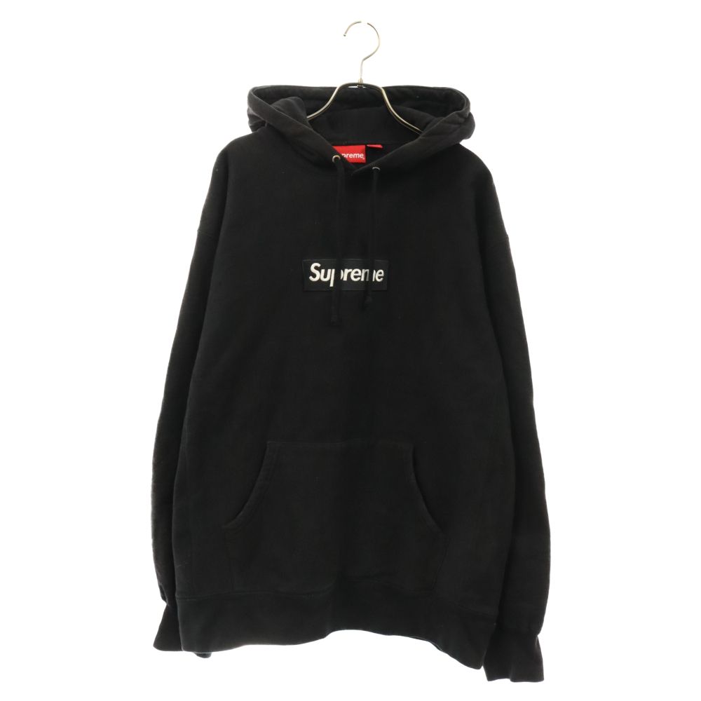 Supreme 21AW ボックスロゴ パーカー ブラック M