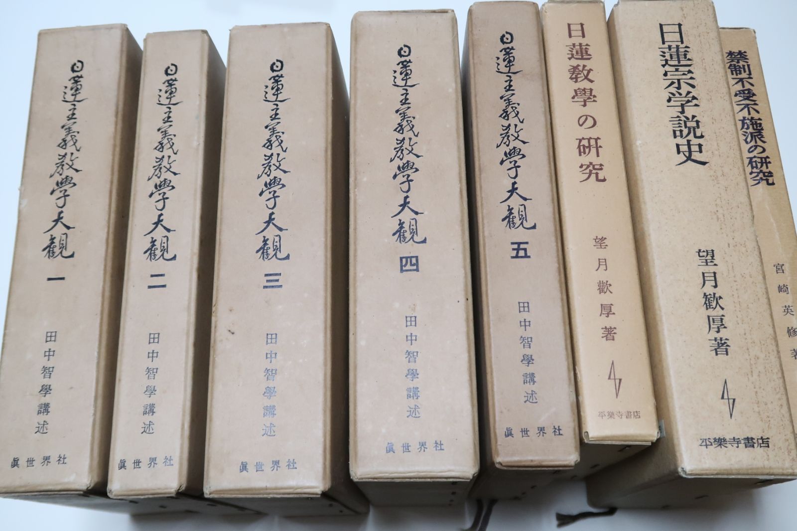 日蓮宗宗学全書・23冊・宗義の研を徹底し法流の一を促進せんが爲め之を