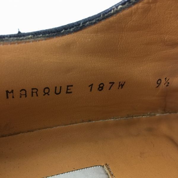 80s-90s?/Vintage☆Mezlan メスラン セミブローグ キャップトゥ