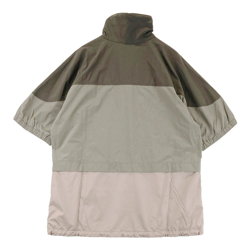 サイズ：L MUNSING WEAR マンシングウェア  裏メッシュ半袖ブルゾン  ブラウン系 [240101445359] ゴルフウェア メンズ ストスト サイズ：L MUNSING WEAR マンシングウェア 裏メッシュ半袖